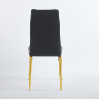 Dining Chair (Set of 4) - Golden Black