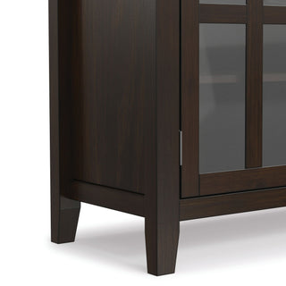 Artisan - Tall TV Media Stand - Dark Chestnut Brown