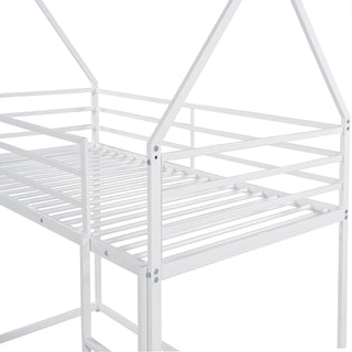 House Bunk Bed With Built In Ladder