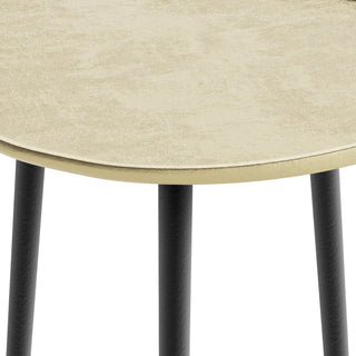 Tanner - Metal Side Table - Gold