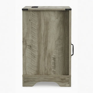 Farmhouse Nightstand, Charging Station & Storage
