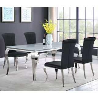 Elegant Upholstered Side Chairs (Set of 4)
