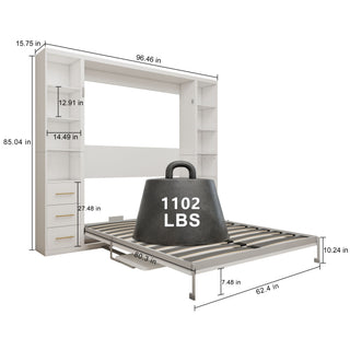 Multifunctional Vertical Murphy Wall Bed