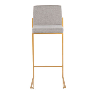 Fuji - Contemporary Design High Back Barstool