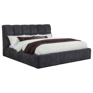 Branson - Platform Bed With Tufted Headboard