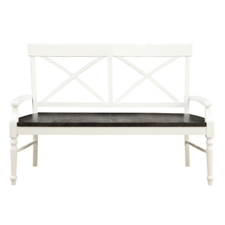 Mountina - Bench - Brown / White