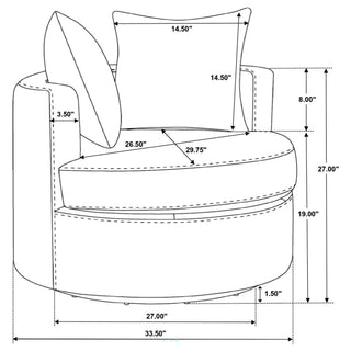 Quinn - Swivel Accent Chair