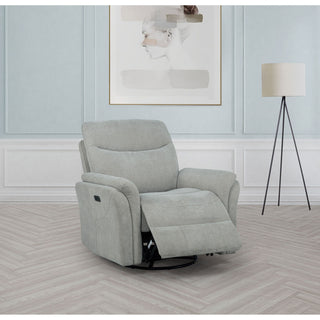 Beacon - Power Swivel Recliner With USB Charging And Adjustable Recline