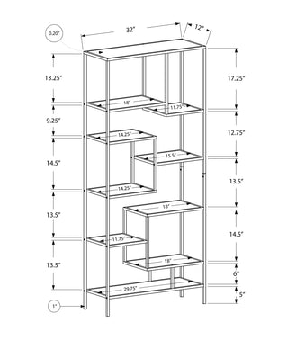Bookshelf, Bookcase, Etagere, For Office, Contemporary & Modern