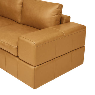 Modular Sectional With Large Square Arms, Custom Configuration