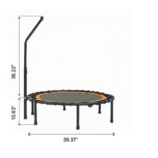 Xtp006 - Sports Trampoline Indoor / Outdoor Fitness Equipment - Black