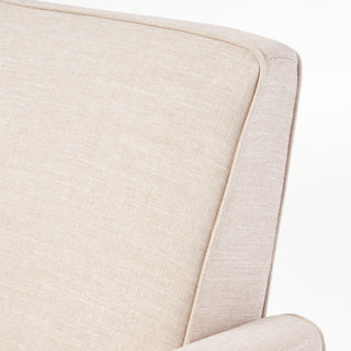 Upholstered Push Back Recliner Chair For Living Room