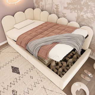 Upholstered Daybed With Hydraulic Storage