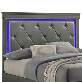 Blaze - Bed With LED Headboard