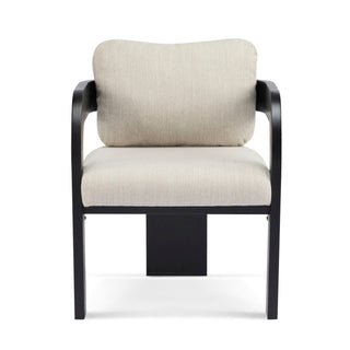 Dining Chairs & Pillow Back (Set of 2) - Beige / Black