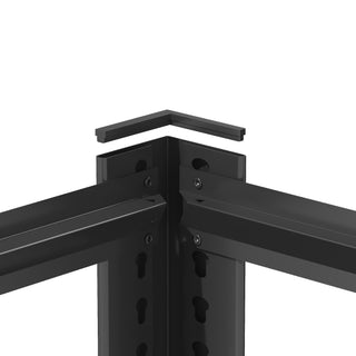 Heavy Duty 5 Tier Adjustable Metal Mesh Storage Rack With 2000 Lbs Capacity - Brushed Nickel