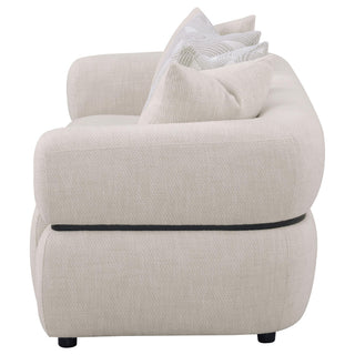 Ramsay - Round Arm Sofa - Beige