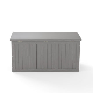 Outdoor Deck Box, Storage With Seat & Table Top