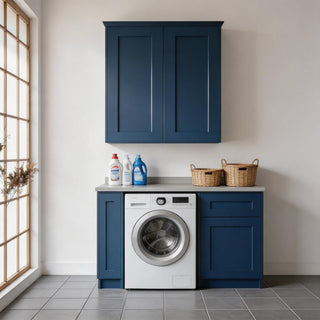 Shaker Wall Cabinet With Soft Close Hinges, Adjustable Shelves, Double Door