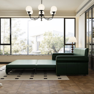 Chesterfield Sofa & Pull Out Bed