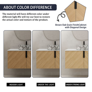 Wall Mounted Design Bathroom Vanity & Art Sink