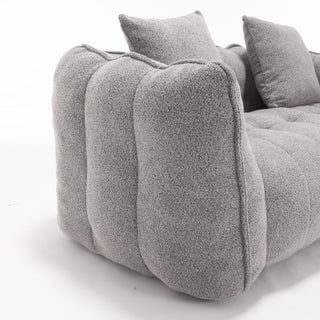 Cozy Beanbag Chair With High Resilience Foam Core For 2