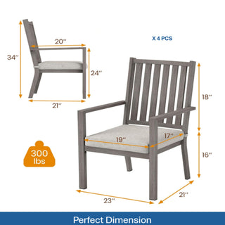 Patio Dining Chairs With Thick Cushions