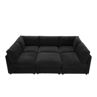 Modern Reversible Modular Sectional