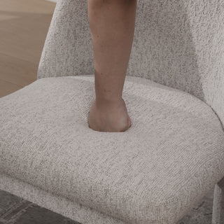 Wide Minimalist Dining Chair