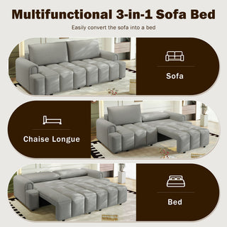 4 Seater Modern Couch With Seats Storage