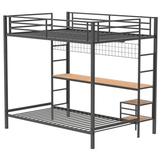 Barham - Workstation Bunk Bed With Integrated Desk