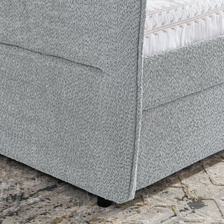 Upholstered Daybed & 2 Drawers