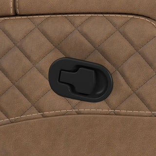 Side Kick - Sofa With Ddt, Wireless Charger, Cupholders And White Led Light - Simba Saddle