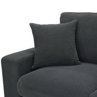 Sectional With 2 Ottomans