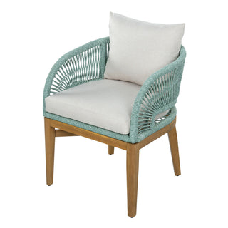 Outdoor Dining Chairs With Cushion (Set of 2)