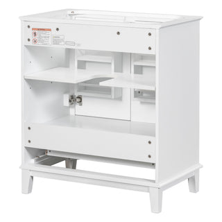 Modern Bathroom Vanity Base Only With Doors And Drawer