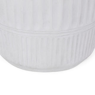Outdoor Patio End Table - Antique White