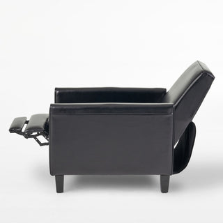 Upholstered Push Back Recliner Chair For Living Room
