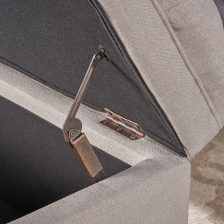 Juliana - Storage Ottoman With Birch Legs