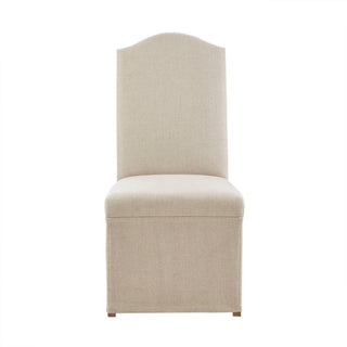 Dining Chair With Skirts (Set of 2) - Beige