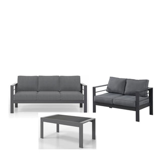Outdoor Patio Set All-Weather With Thick Cushions
