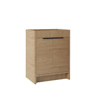 Freestanding Bathroom Vanity Cabinet With Soft Close Doors, Cabinet Only
