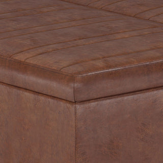 Ellis - Coffee Table Storage Ottoman Contemporary Design