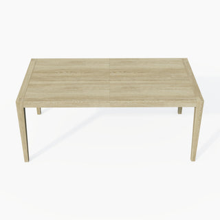 Adeline - Rectangular Dining Table With Leaves - Natural Wood Wash