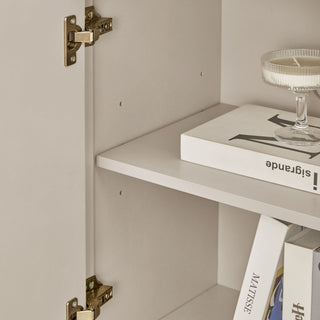 Sideboard Buffet Cabinet With Storage, 2 Doors 3 Drawers