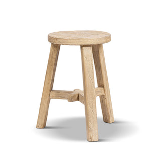 Linden - Round Stool - Light Brown
