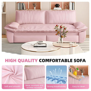 Queen Pull Out Bed, 3 In 1 Convertible Sleeper Sofa