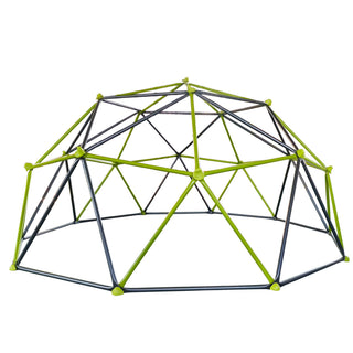 10 Sided Climbing Frame For Outdoor Playground With Colorful Climbing Stones