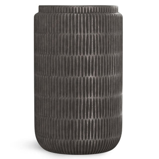 Juno - Cast Aluminum Side Table - Black