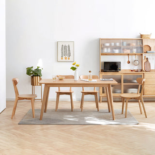 Simple Dining Chair, Solid Chair Table For Living Room Chair
